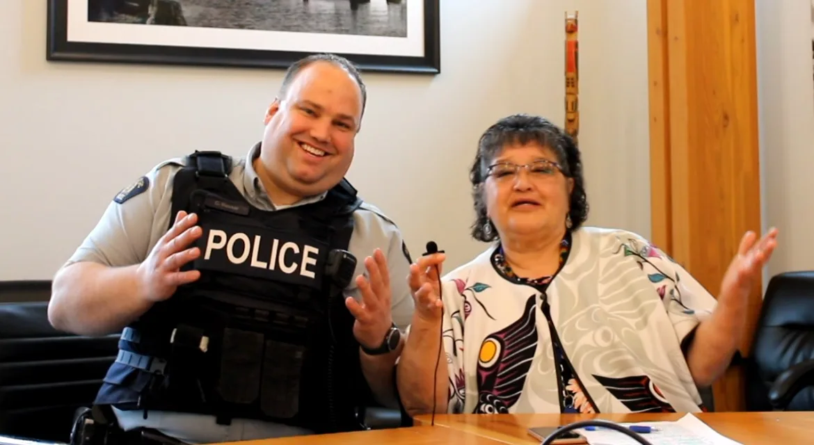 Chris Bakker and Verna Francis